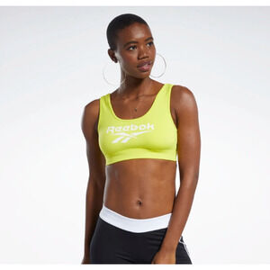 Reebok Women Classics Bralette Hero Yellow Size S